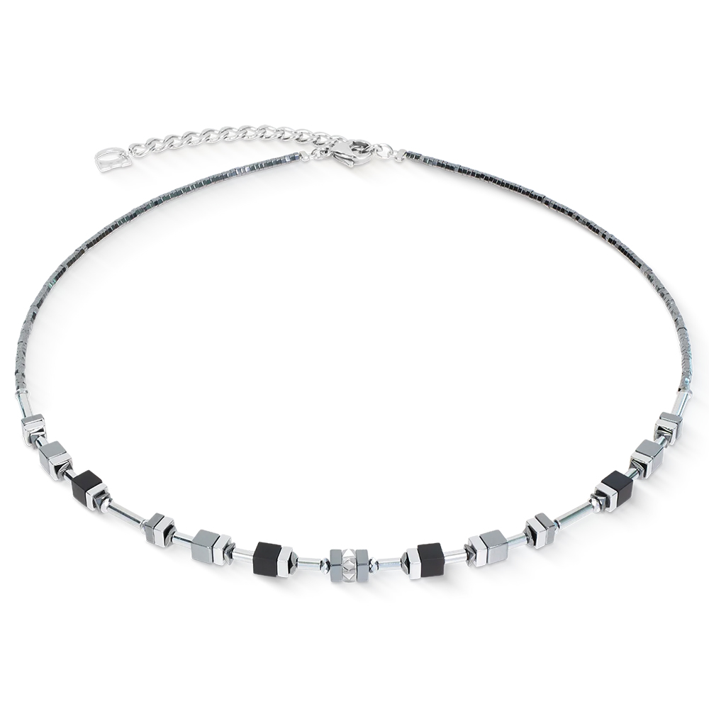 Колье Black-Silver 2802/10-1317