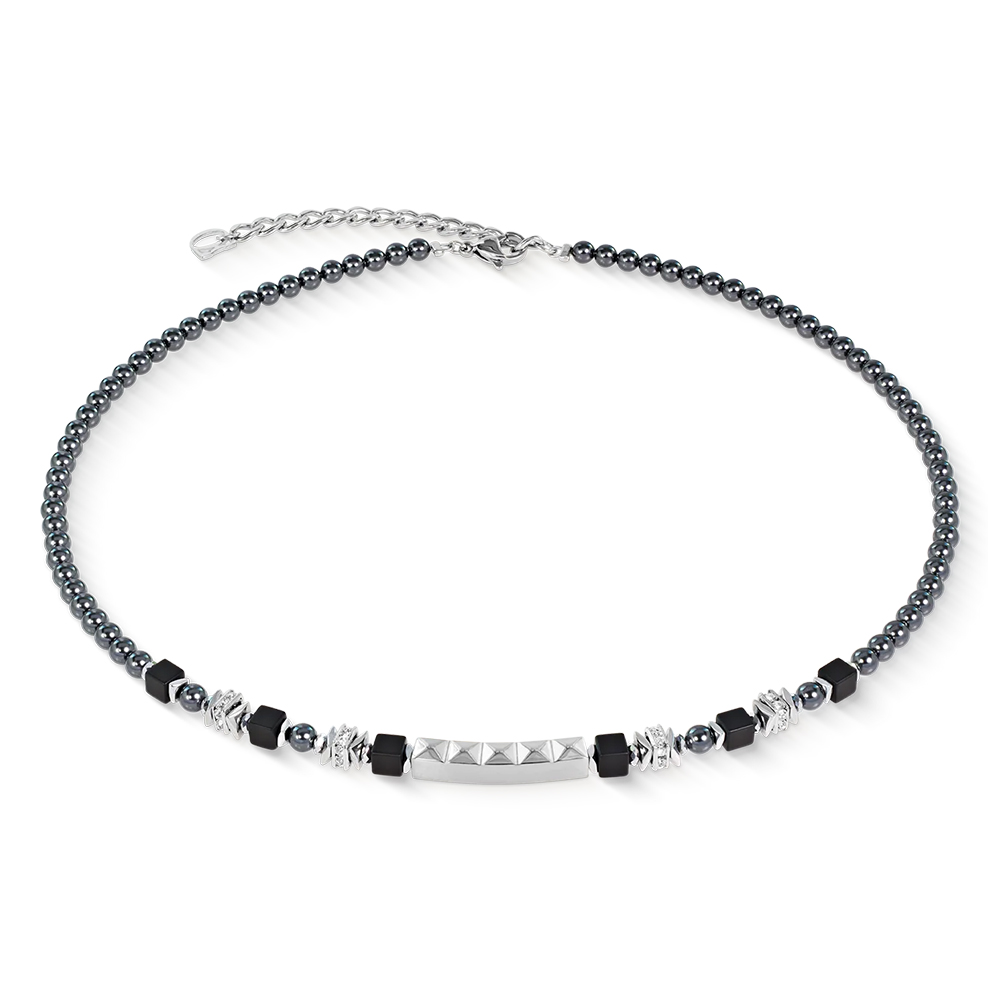 Колье Grey-Silver 2106/10-1217