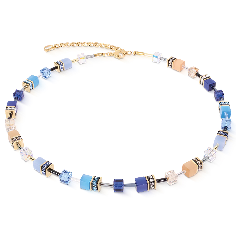 Колье Beige-Blue 2838/10-1007