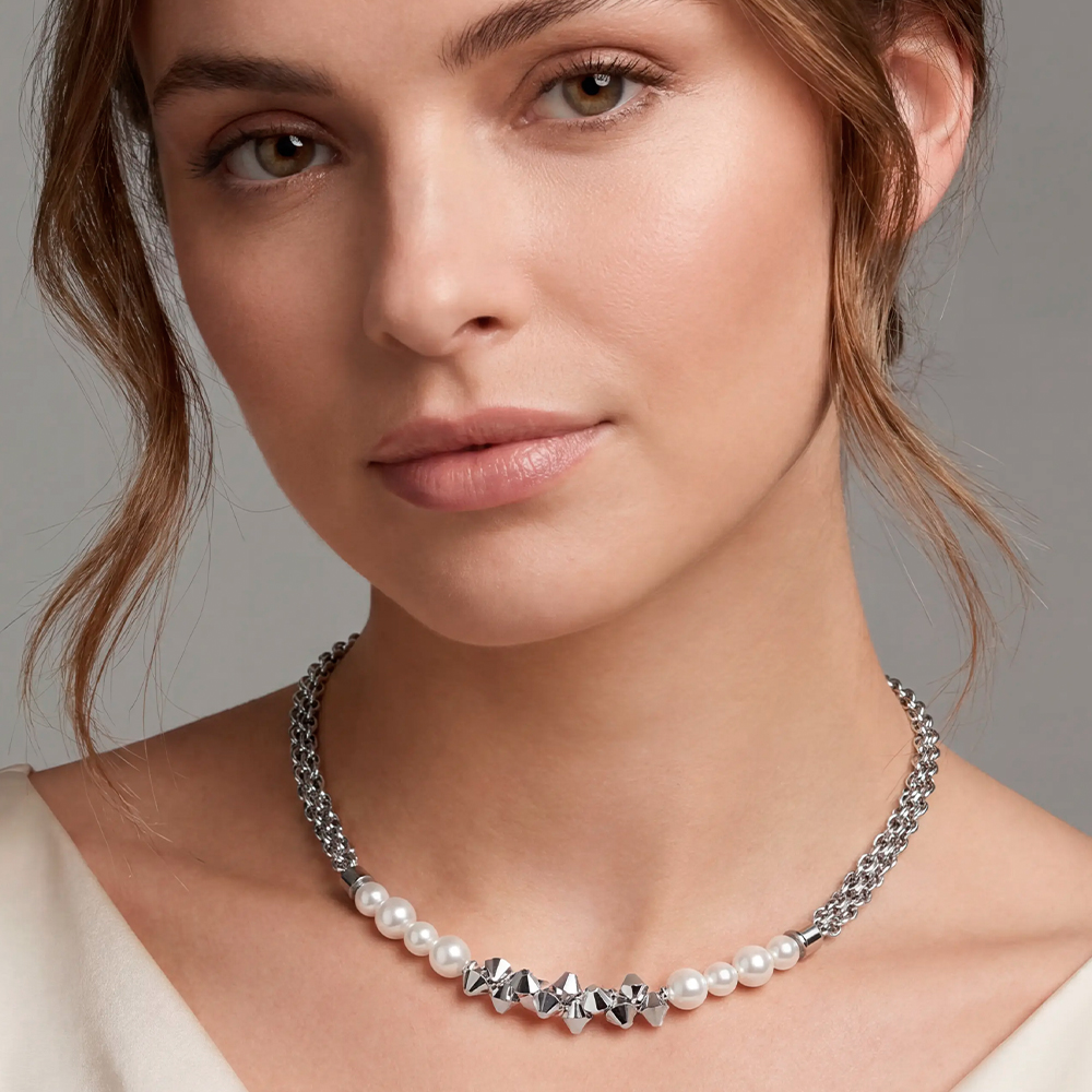 Колье White-Silver 2060/10-1417
