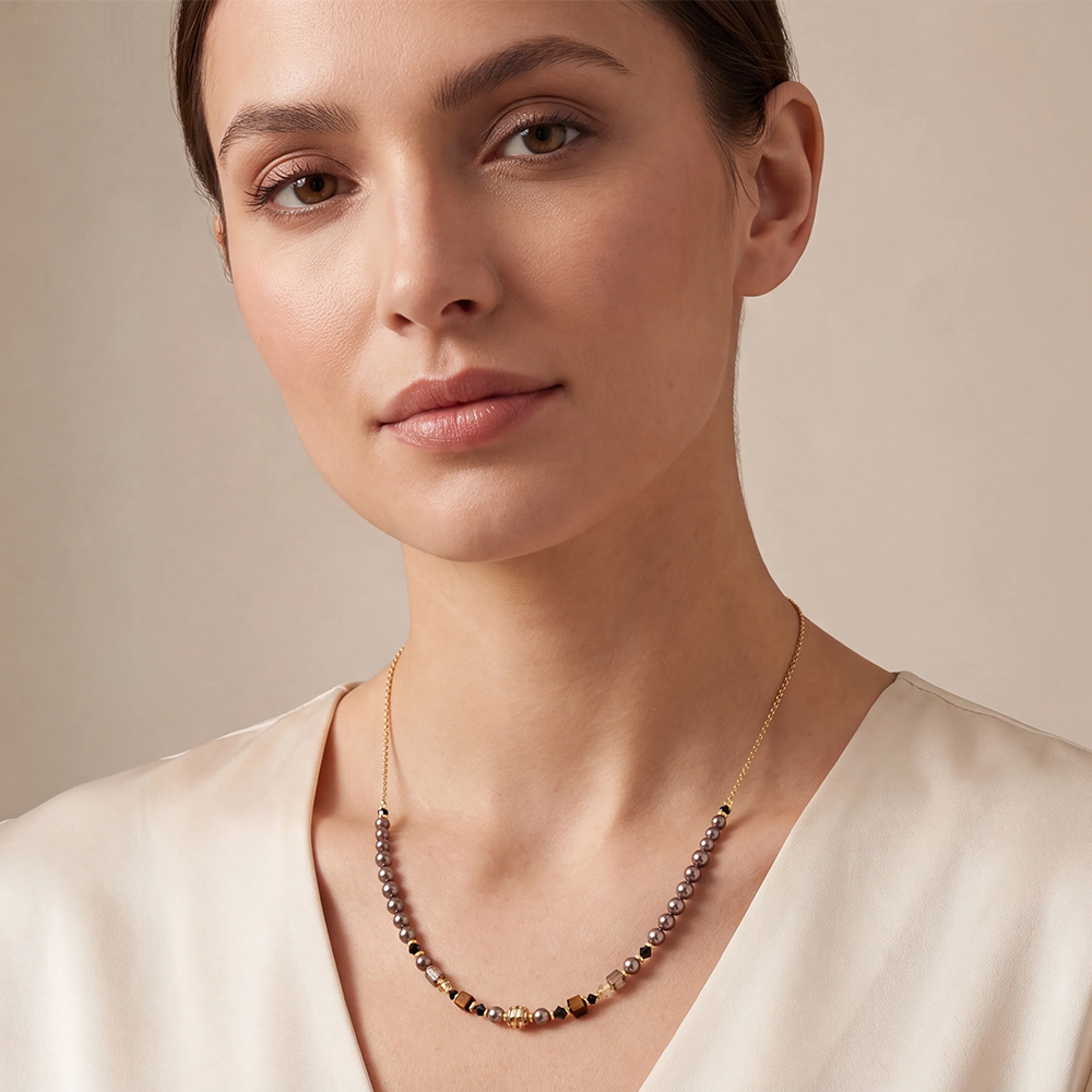Колье Brown-Gold 3033/10-1116
