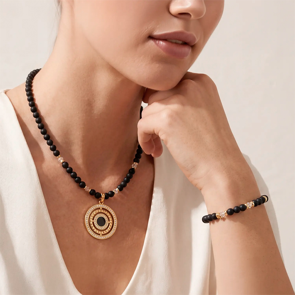 Колье Black-Gold 2062/10-1316