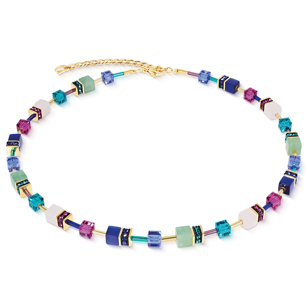 Колье Multicolour Gemstone 4905/10-1561