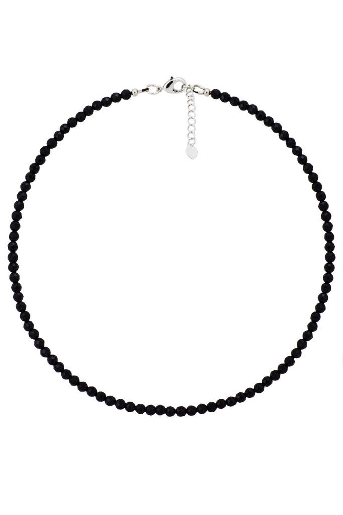 Чокер Miniature Black из миниатюрного черного агата