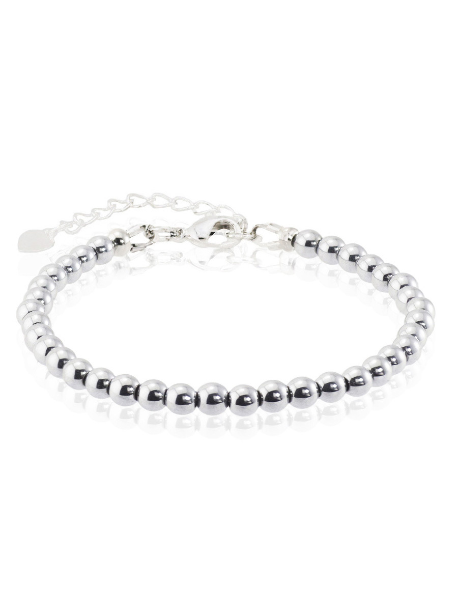 Браслет Miniature Silver из миниатюрного натурального гематита