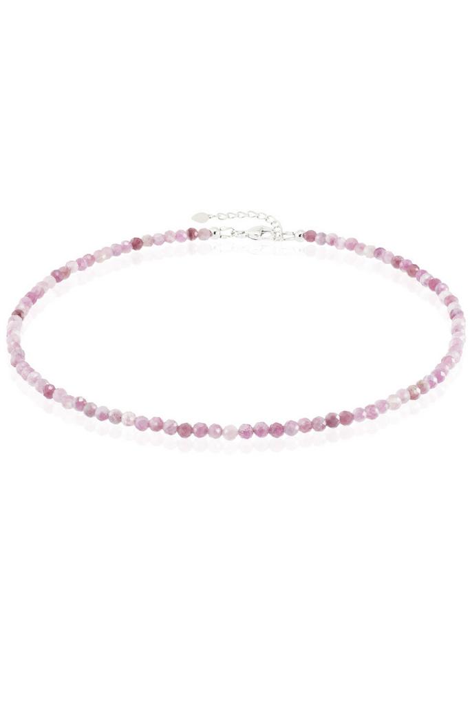 Чокер Miniature Rose Tourmaline из натурального миниатюрного турмалина ювелирной огранки