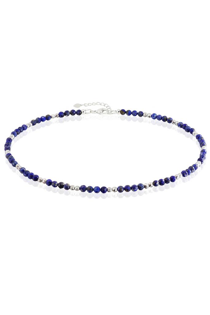 Чокер Miniature Azur из миниатюрного лазурита и гематита