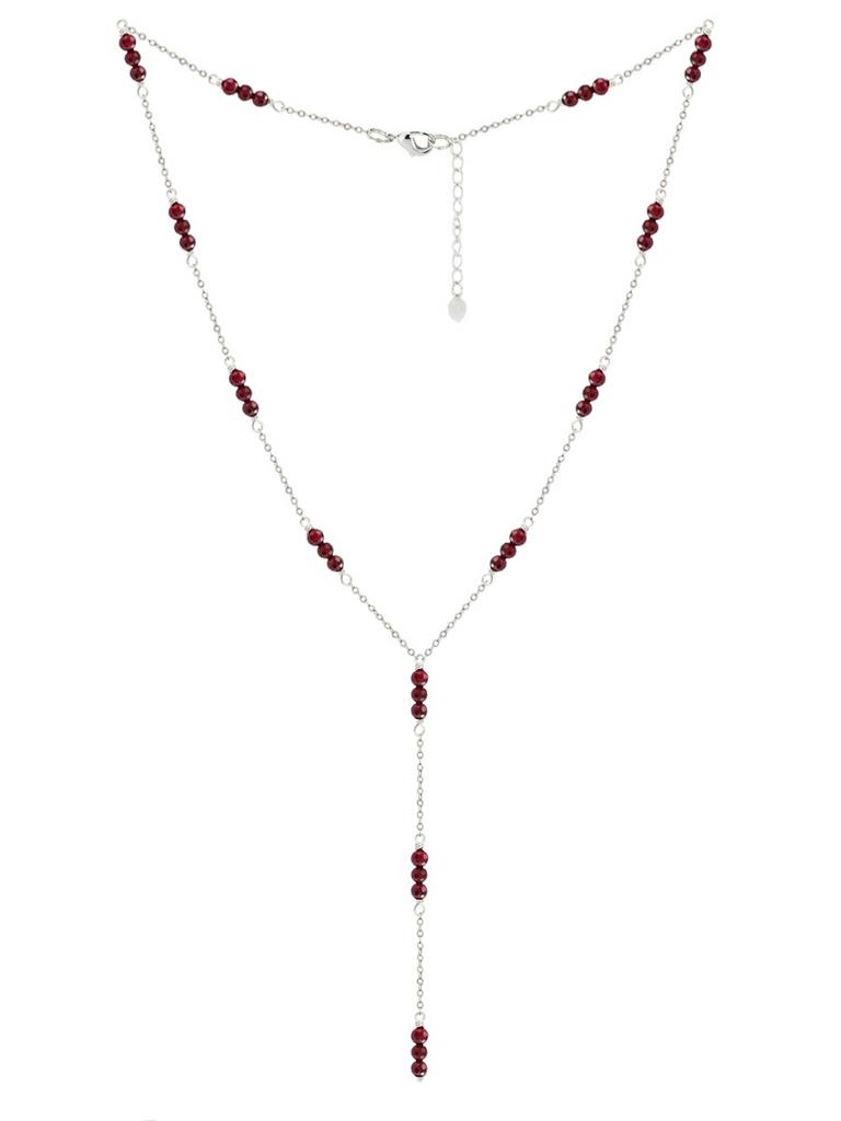 Цепочка Miniature Garnet из миниатюрного граната ювелирной огранки