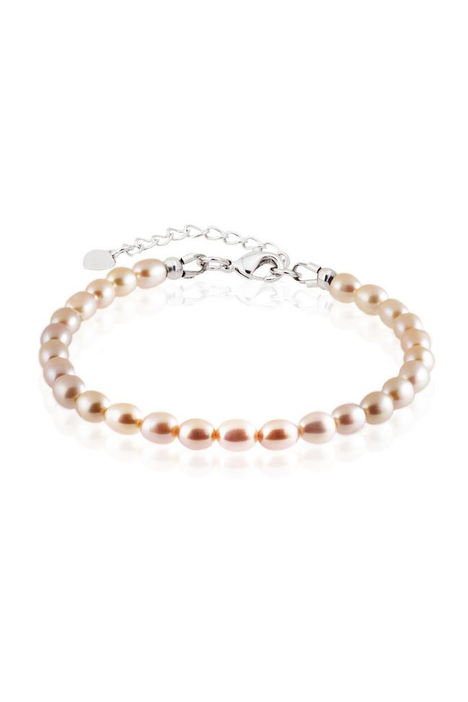 Браслет Catherine Rose из натурального розового жемчуга