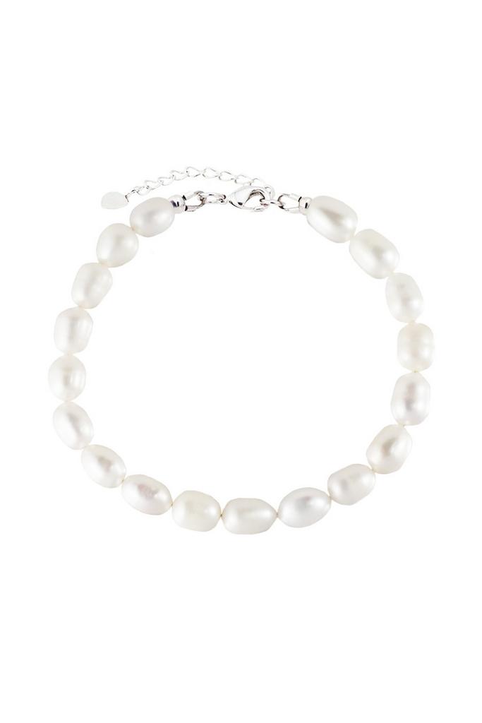 Браслет Catherine Blanc из натурального белого жемчуга