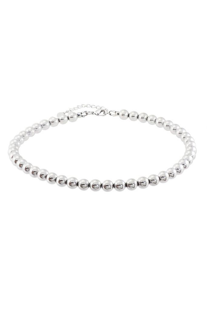 Колье Silver Base из натурального гематита