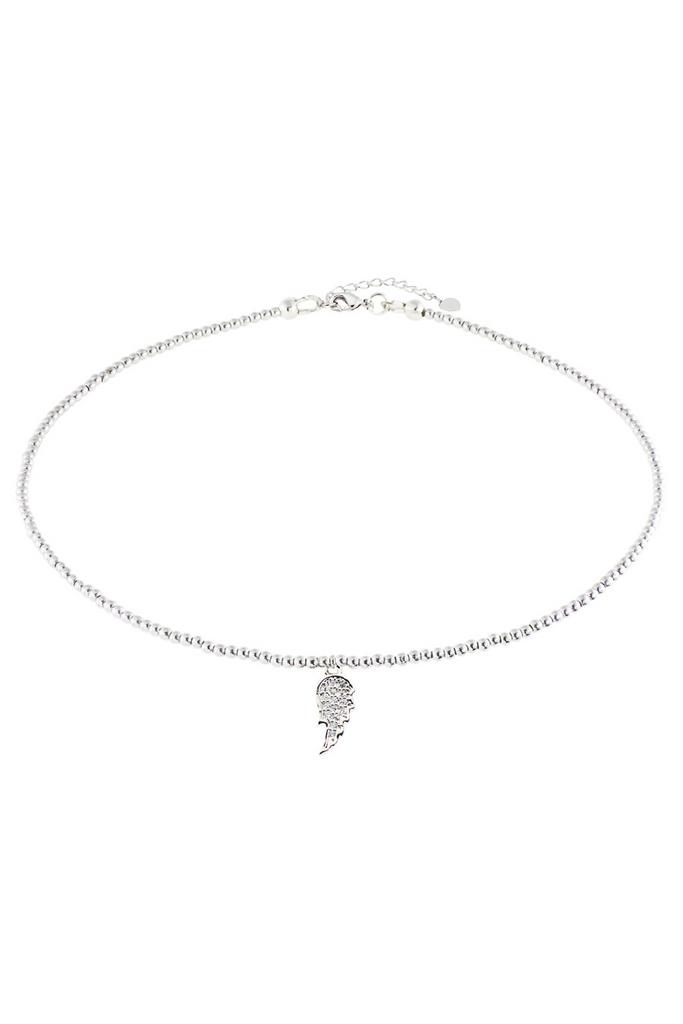 Чокер Talisman Wing из гематита с подвеской "Крыло"