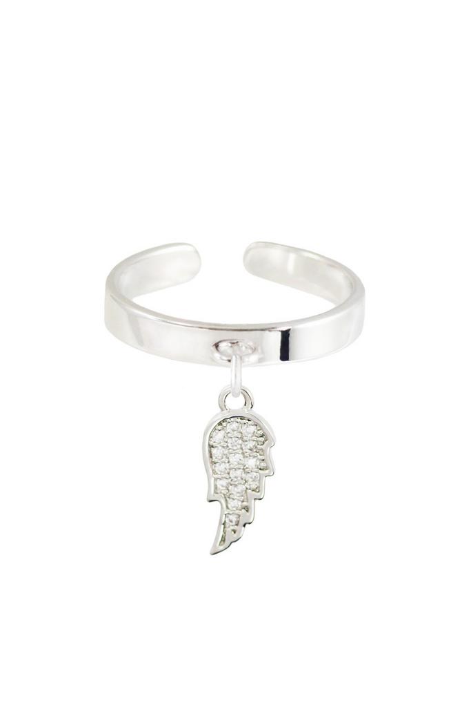 Кольцо Talisman Wing с подвеской Крыло