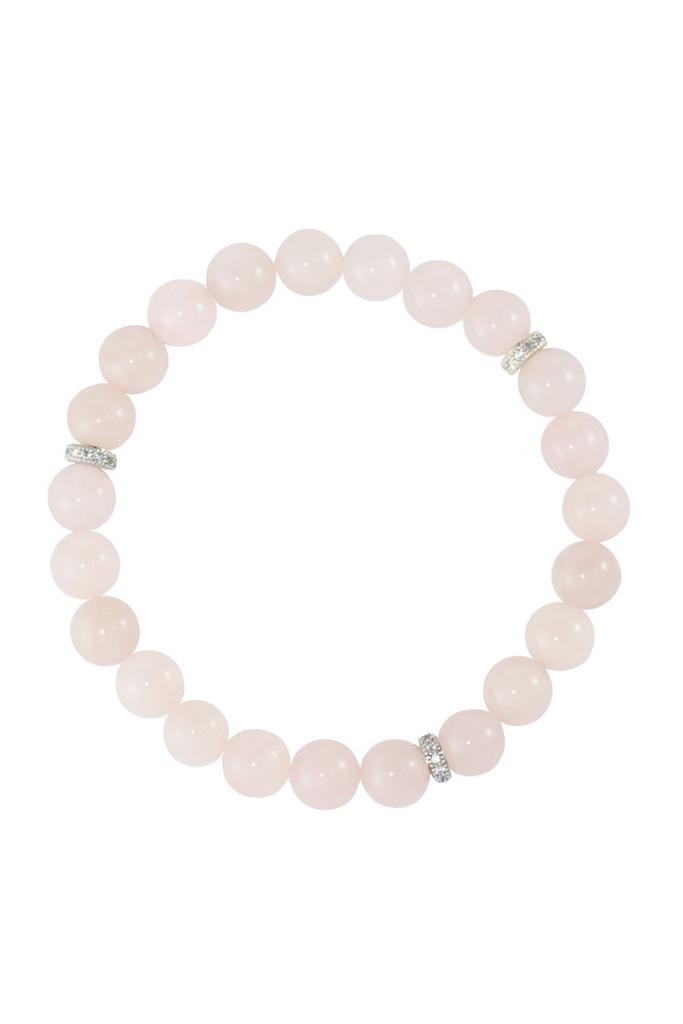 Браслет Spiritual "Love" из розового кварца