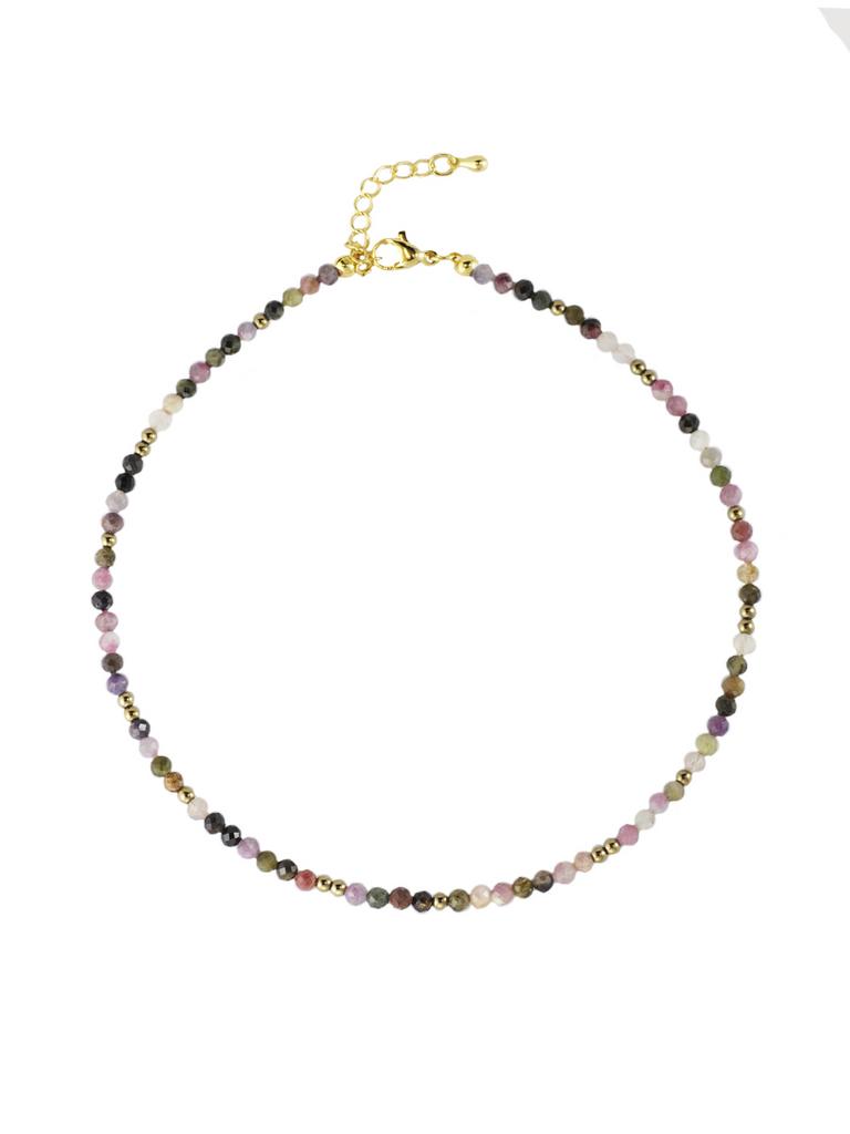 Чокер Golden Age (Rose) из турмалина