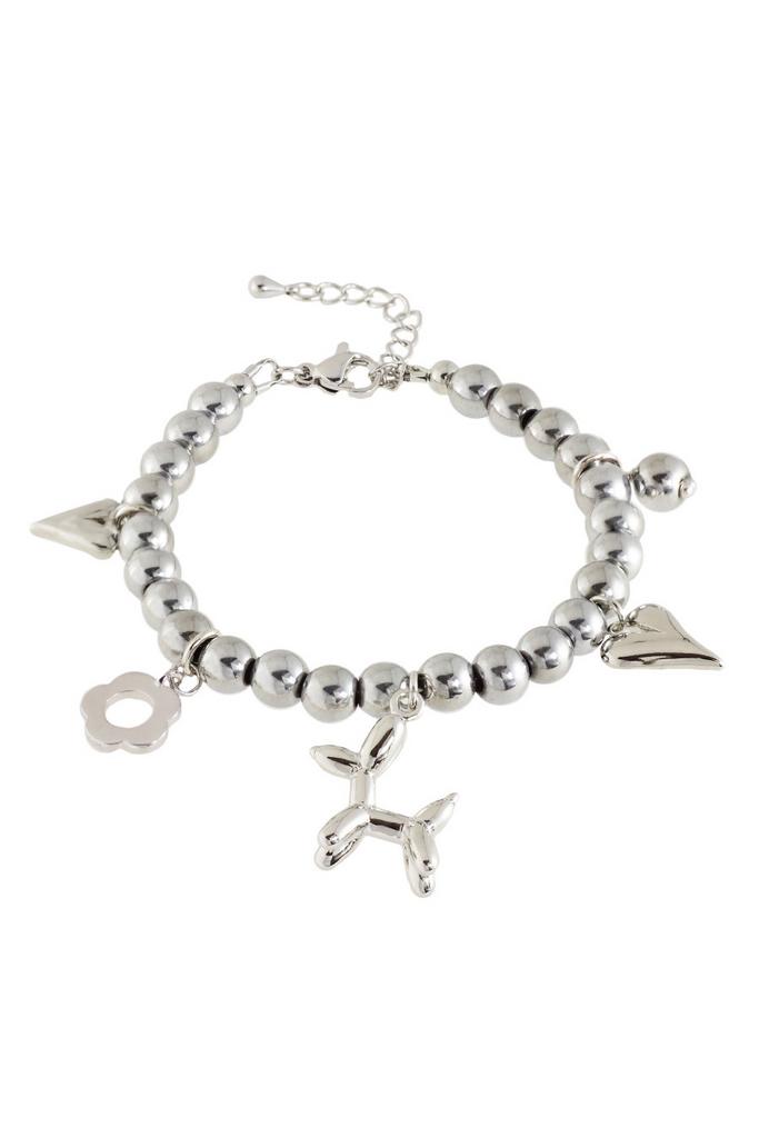 Браслет Puppy Love из гематита с подвесками