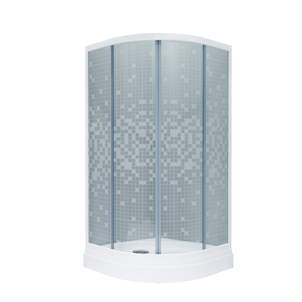 Душевое ограждение Triton Стандарт А1 90*90 Мозаика