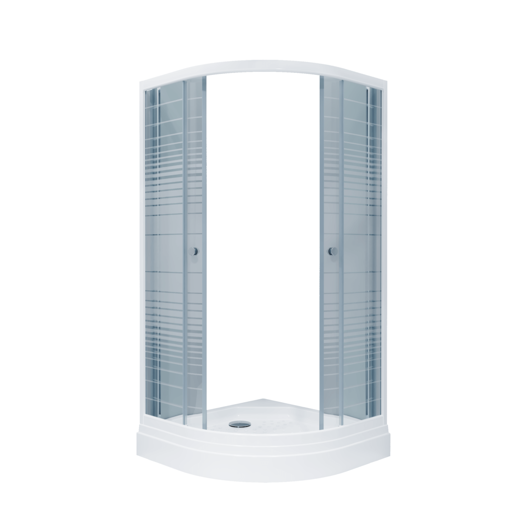 Душевое ограждение Triton Стандарт А1 90*90 Полосы