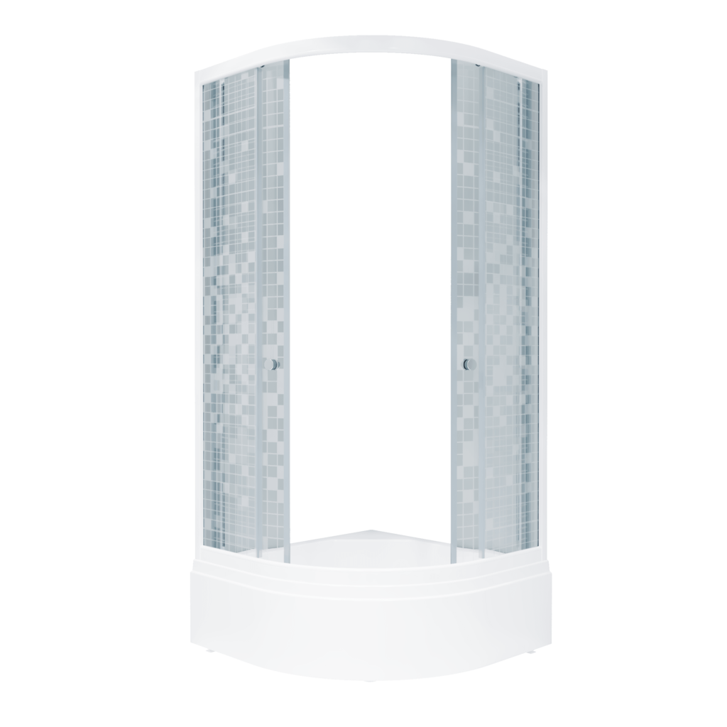 Душевое ограждение Triton Стандарт B1 90*90 Мозаика