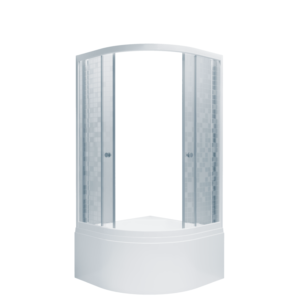 Душевое ограждение Triton Стандарт Б1 90*90 Мозаика