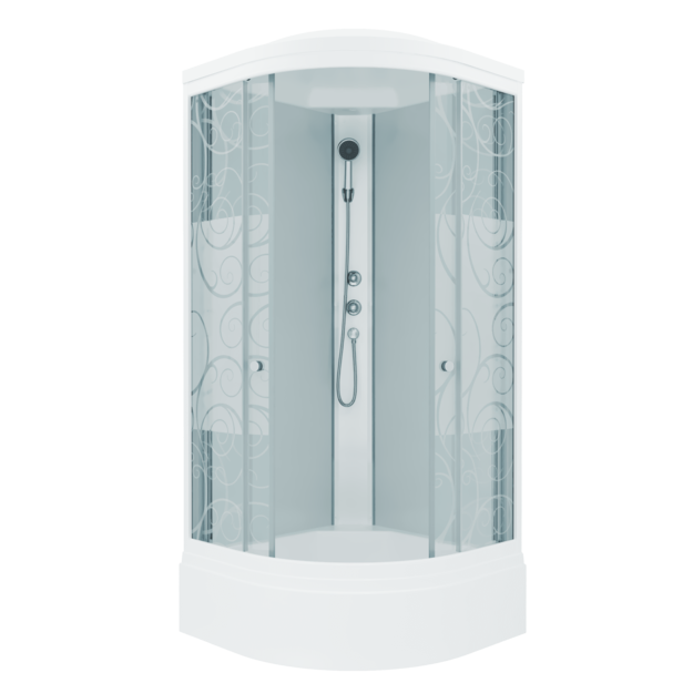 Душевая кабина Triton Стандарт В3 90*90 Узоры