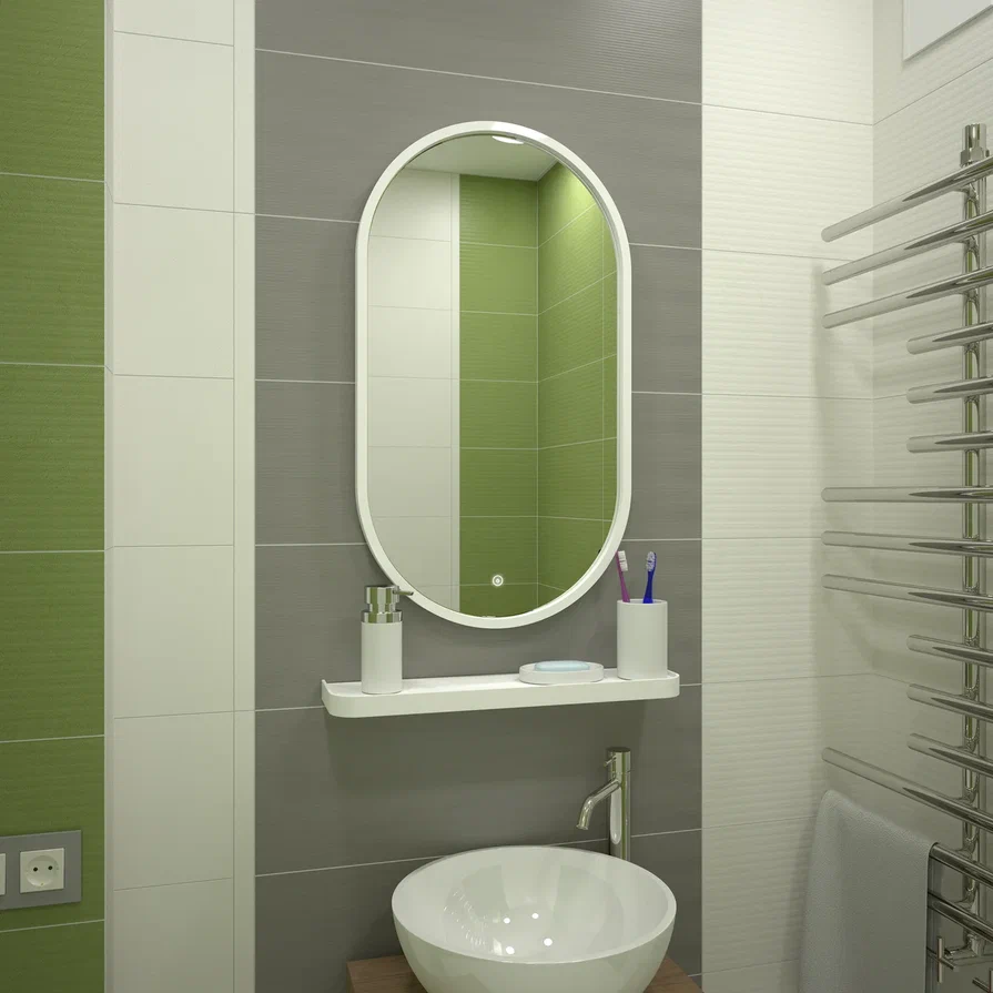 Зеркало Continent Prime White LED