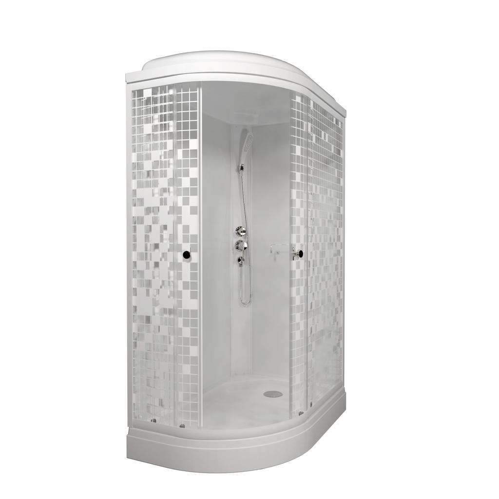 Душевая кабина Triton  Коралл А3 120*80 правая Мозаика