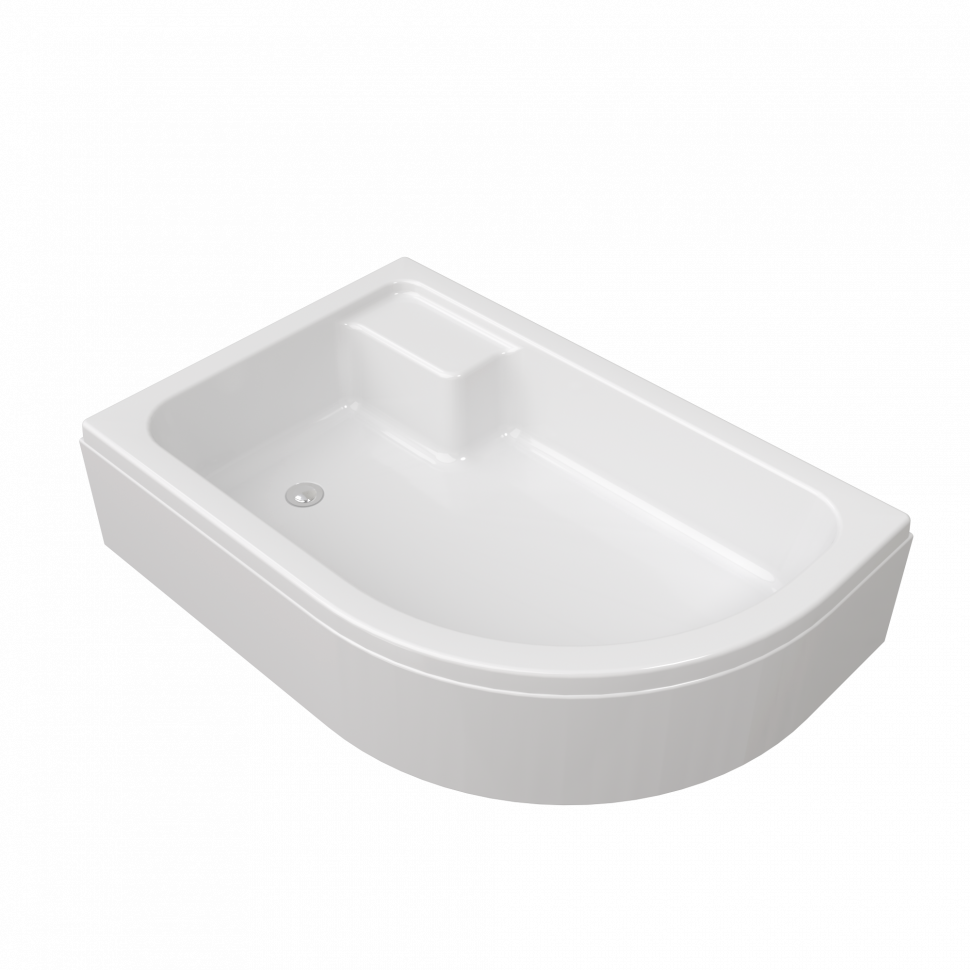 Поддон душевой Triton 120х800 средний с сиденьем, левый (ПД18)