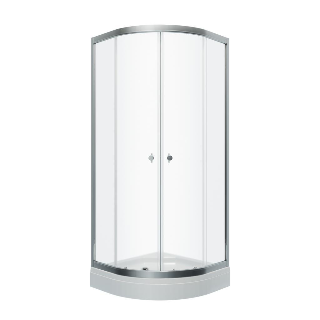 Душевое ограждение Triton Альфа Хром А1 100*100  Прозрачный
