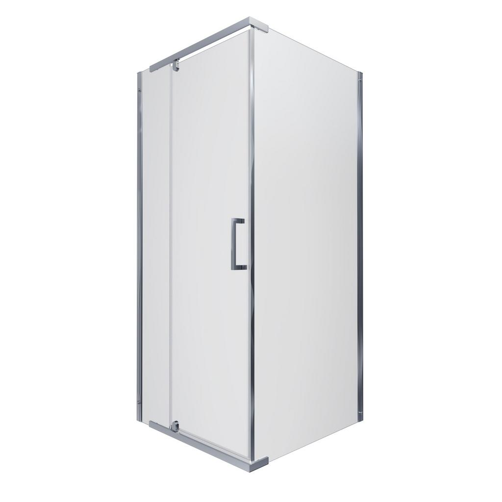 Душевое ограждение Triton без поддона Терра Хром А1 90*90 Прозрачный