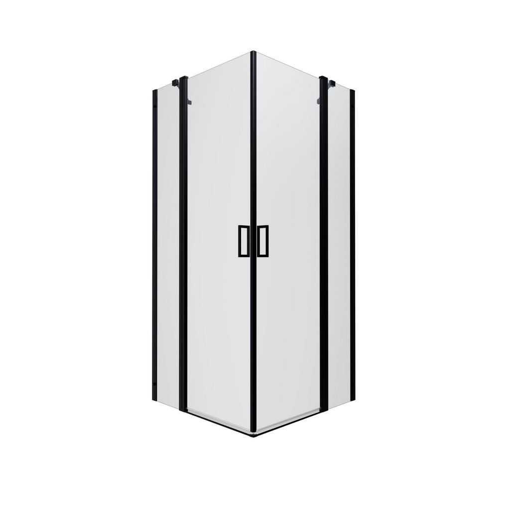 Душевое ограждение Triton без поддона Тау Блэк А1 90*90 Прозрачный