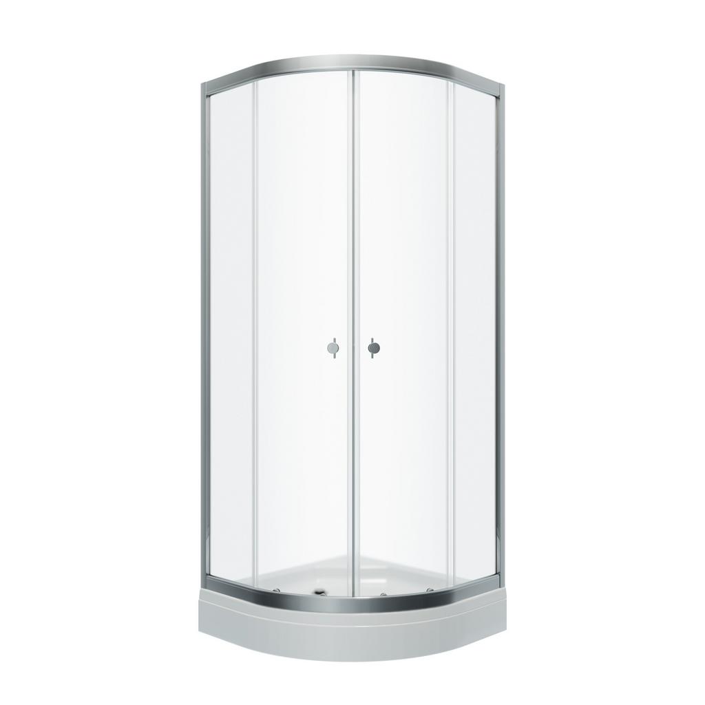 Душевое ограждение Triton Альфа Хром А1 80*80 Прозрачный