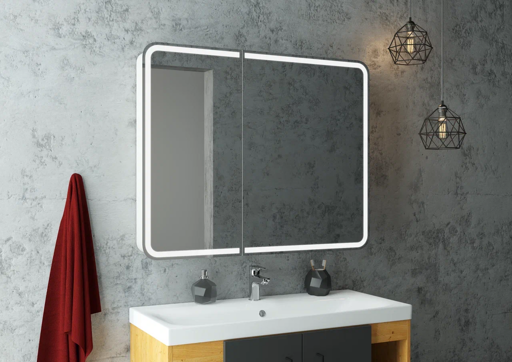 Зеркало-шкаф Continent ELLIOT 1000*800