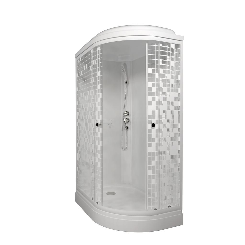 Душевая кабина Triton Коралл А3 120*80 левый Мозаика