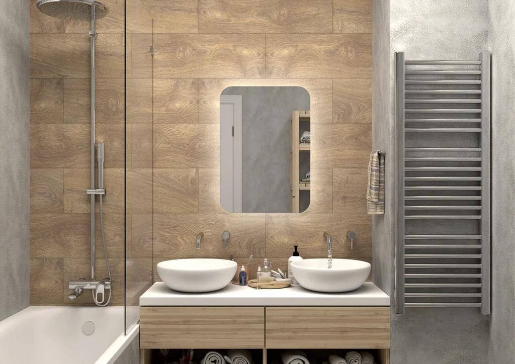 Зеркало Continent Burzhe Eco LED