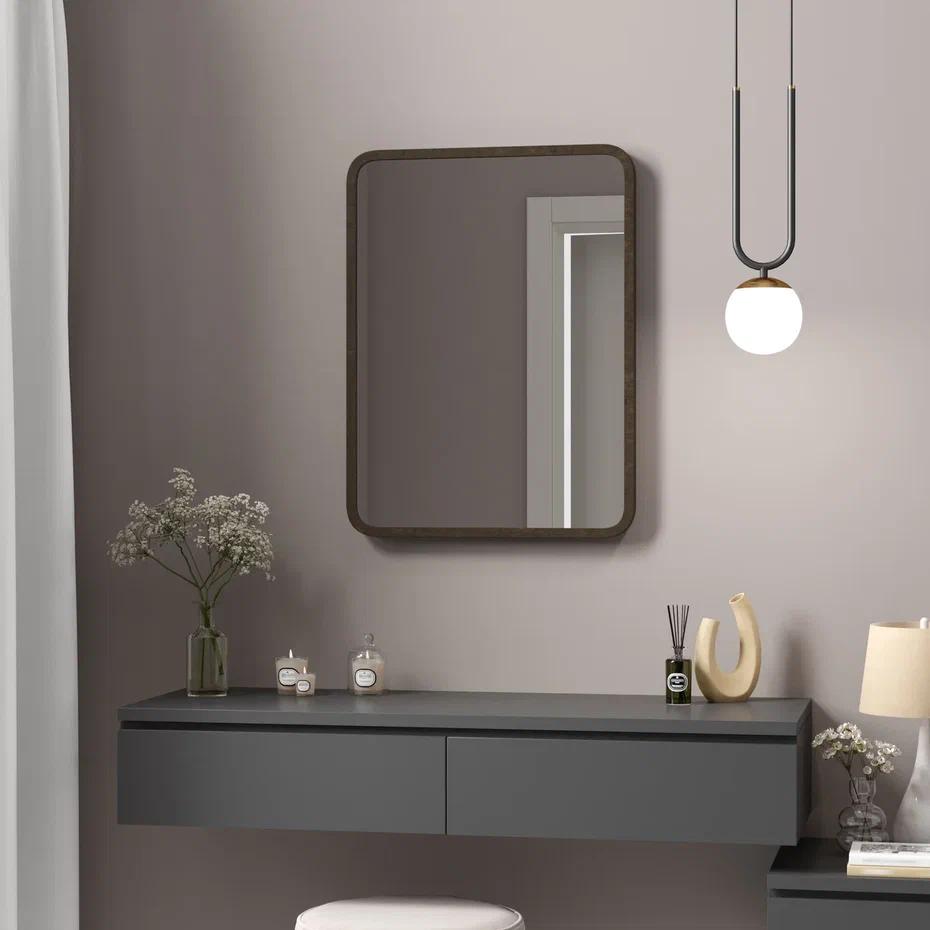 Зеркало Continent Сидней коричневое