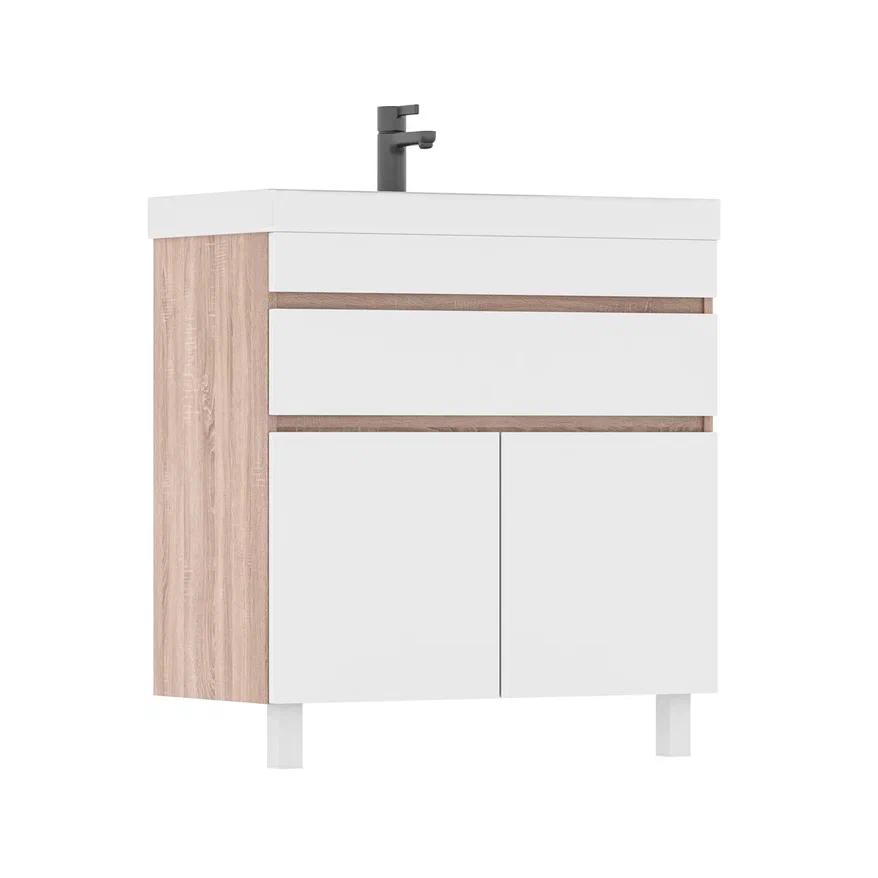 Тумба напольная VOLNA Conty 80.2D.1Y (9696)