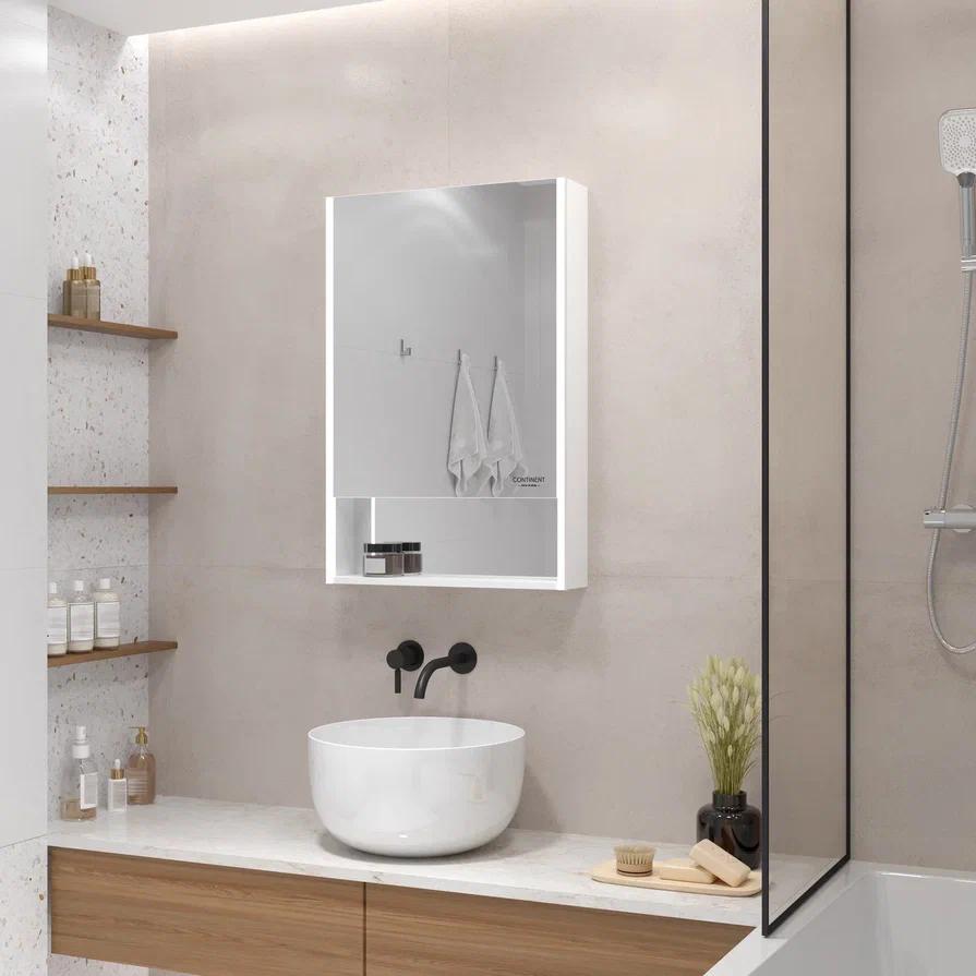 Зеркало-шкаф Continent FILIT LED 600х800 белый