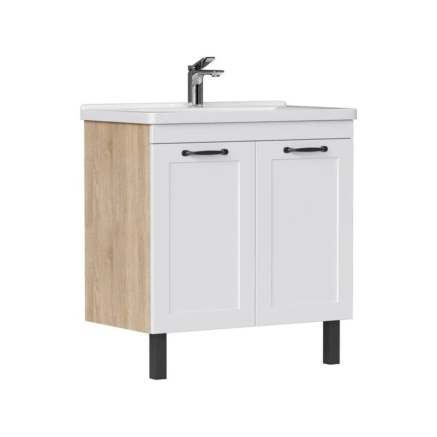 Тумба напольная EQUIL Lago 80.2D (Миранда)