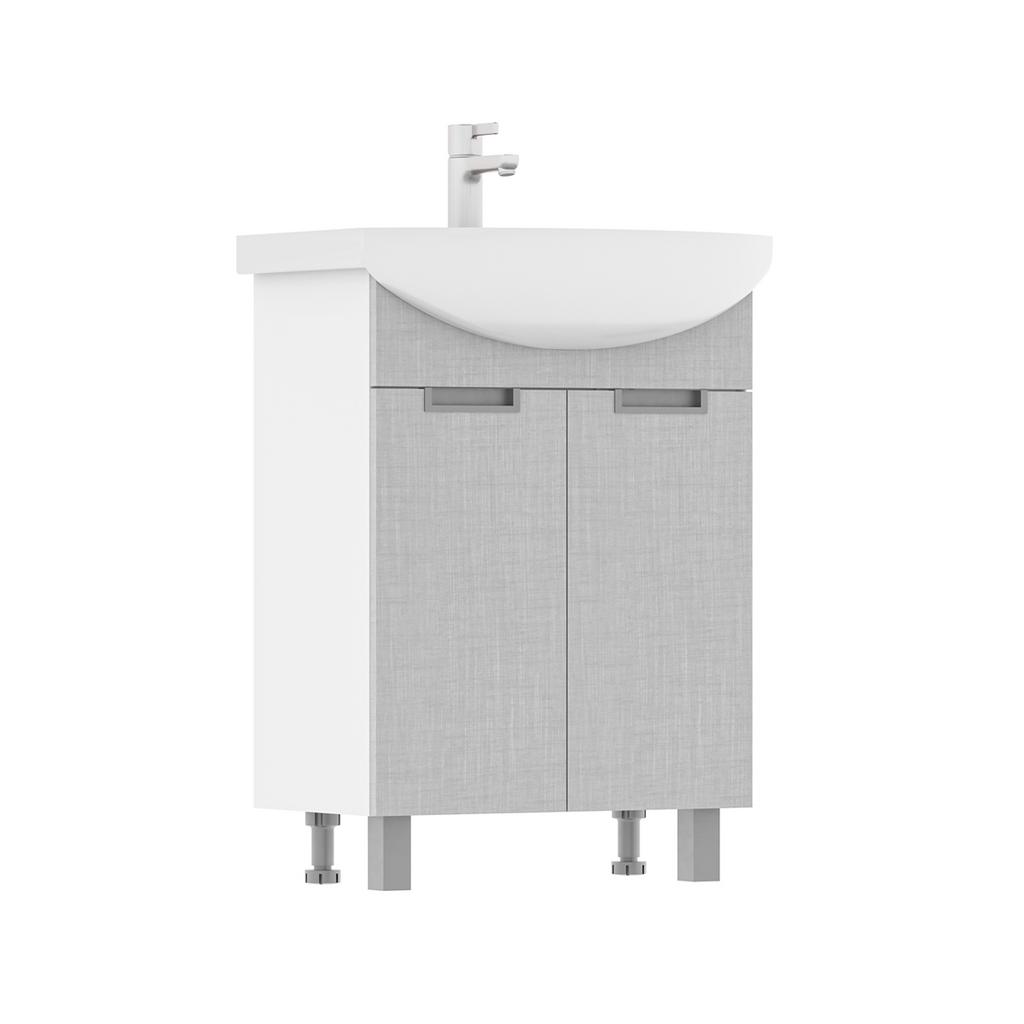 Тумба напольная VOLNA Vario Sf (Лён) 50.2D (Рива)