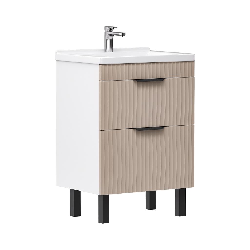 Тумба напольная VOLNA Lotty 60.2Y латте (Миранда)