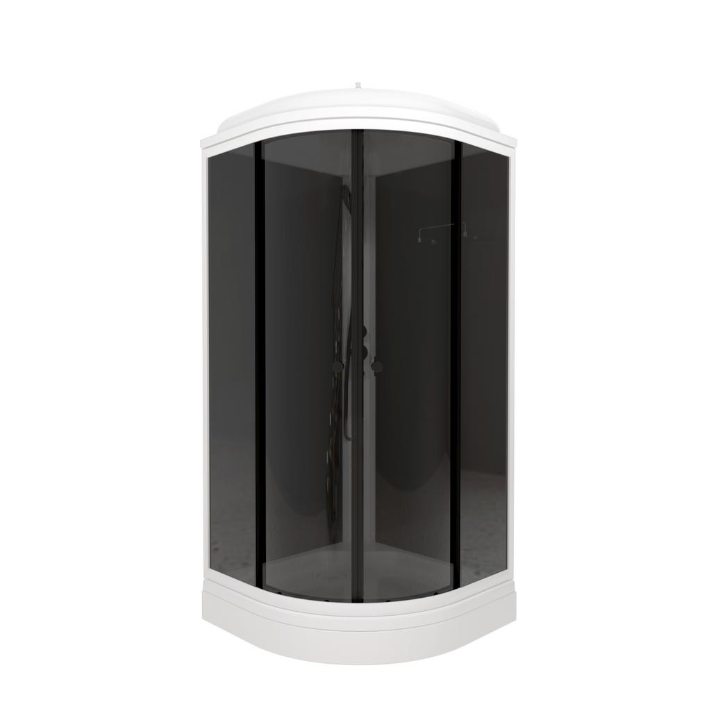 Душевая кабина Triton  Грэй-Блэк 90*90 А (Тонир.)