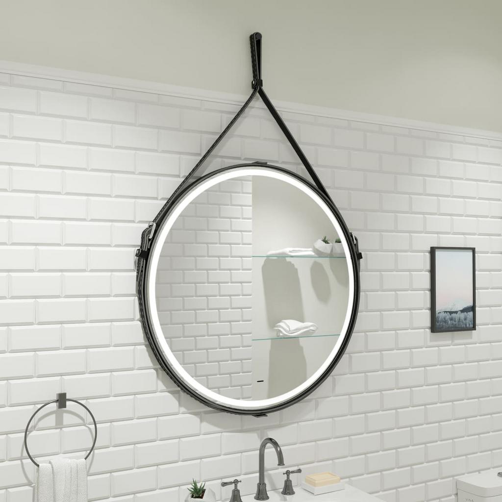 Зеркало Continent Millenium Black LED с бесконтактным сенсором