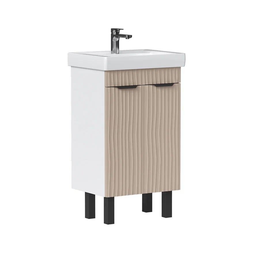 Тумба напольная VOLNA Lotty 50.2D латте (Тигода)