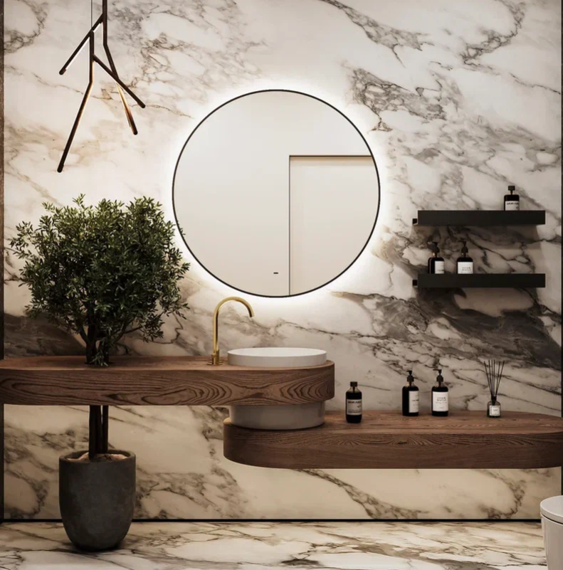 Зеркало Continent Portal Led D800