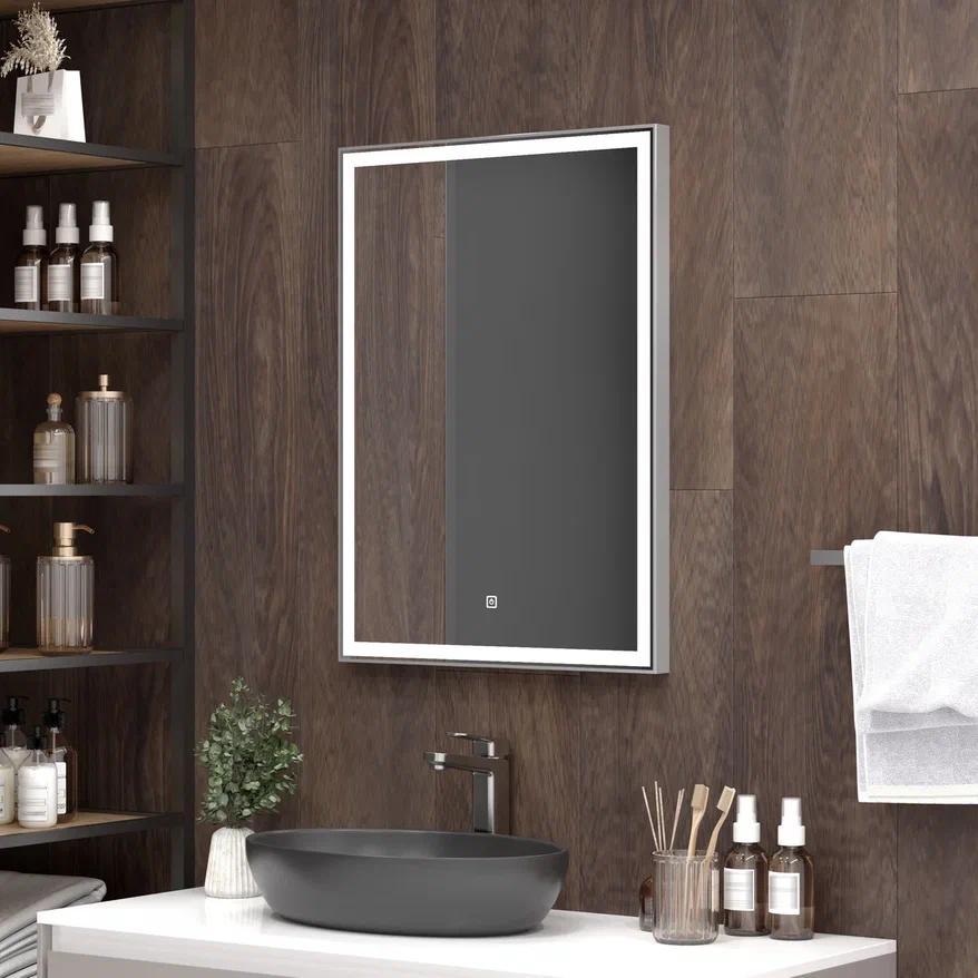 Зеркало Continent Strong Gray LED