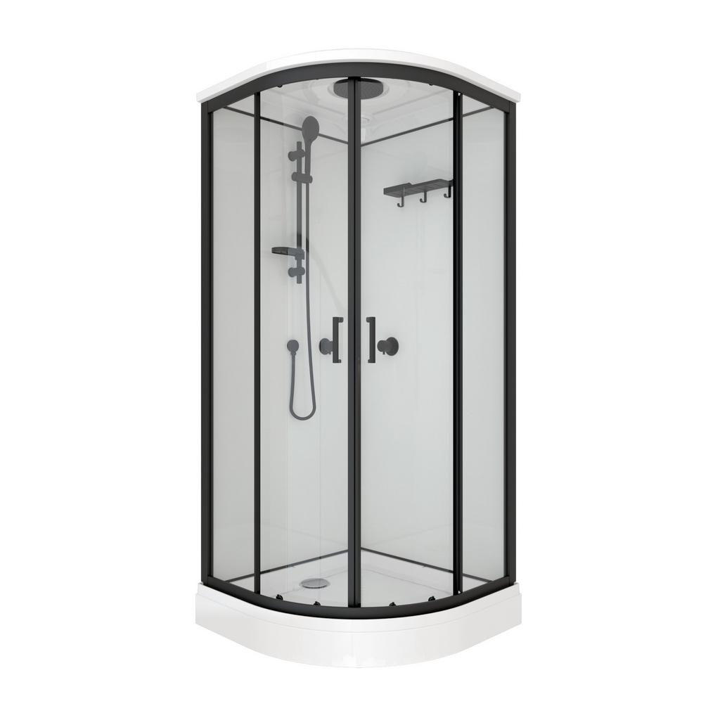 Душевая кабина Triton Прайм-Блэк М3 90*90А