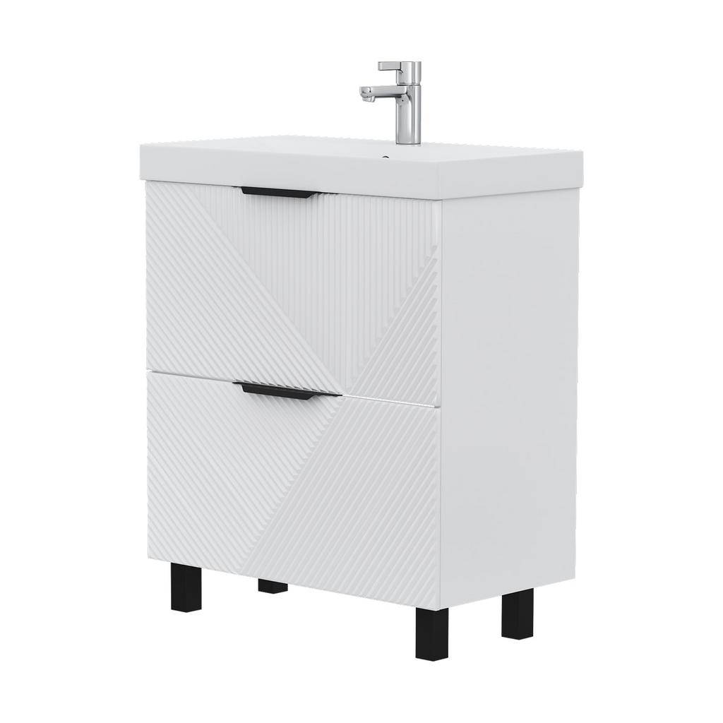 Тумба напольная VOLNA Geometry 70.2Y белый (9696)