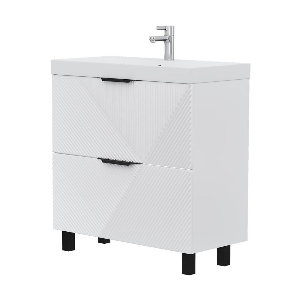 Тумба напольная VOLNA Geometry 80.2Y белый (9696)