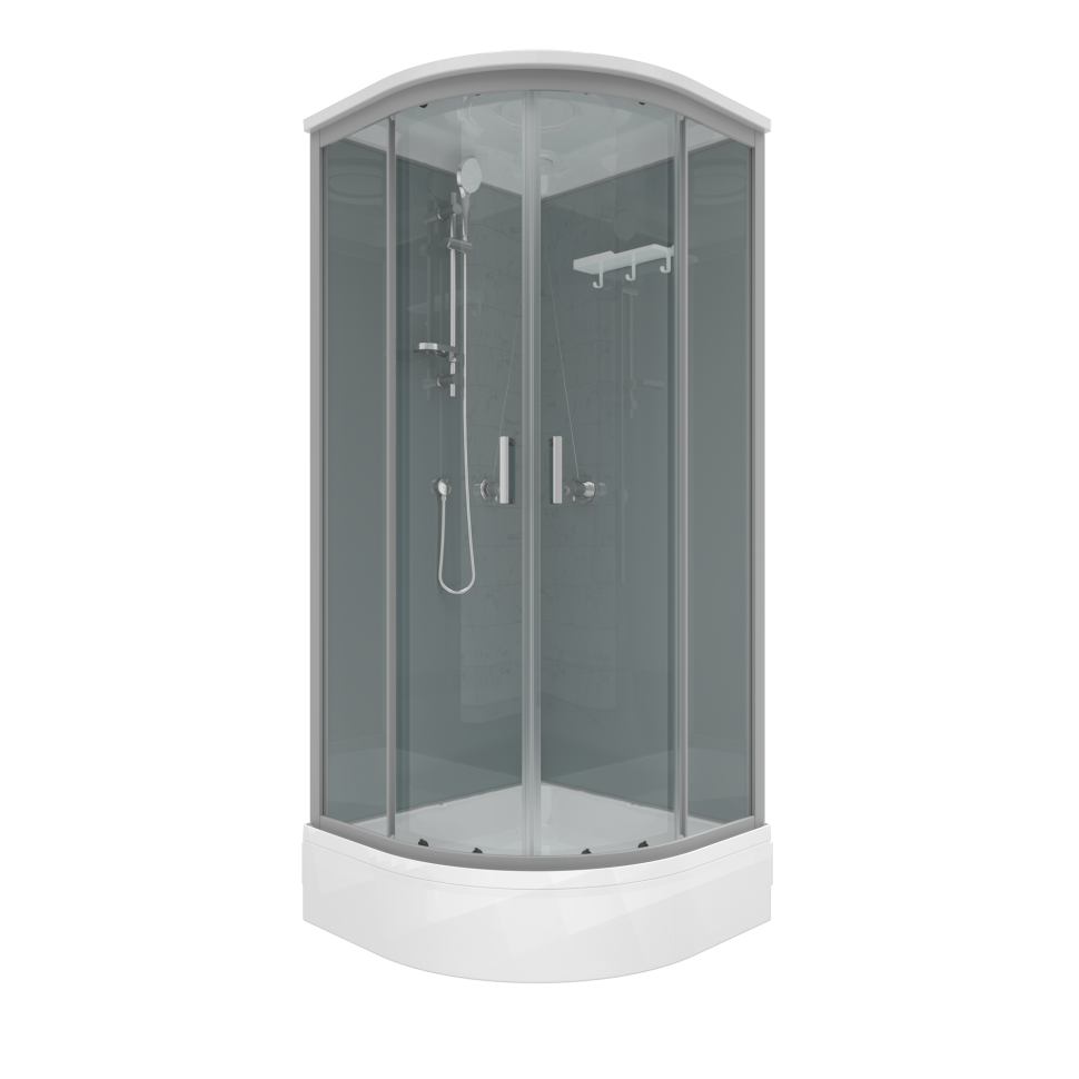 Душевая кабина Triton Прайм-Сатин М3 90*90В